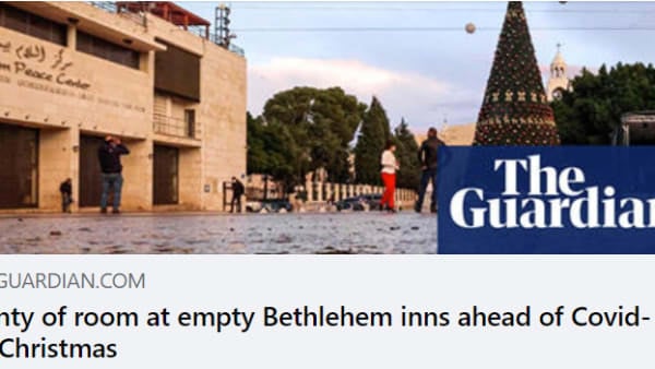 Plenty of room at empty Bethlehem inns ahead of Covid-hit Christmas